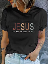Cargar imagen en el visor de la galería, -CAMISETA JESÚS EL CAMINO,VERDAD Y LA VIDA
