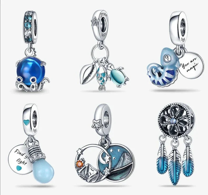 DIJES DE PLATA 925 PARA PULSERAS COMO PANDORA