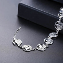Load image into Gallery viewer, -BRAZALETE PLATA 925 ARBOL DE LA VIDA
