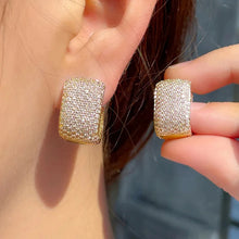 Cargar imagen en el visor de la galería, -ARETES CON ZIRCONIA
