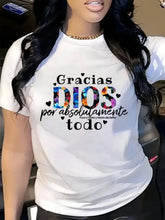 Cargar imagen en el visor de la galería, -CAMISETA GRACIAS DIOS
