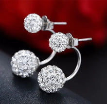 Load image into Gallery viewer, -ARETES DE PLATA 925 Y CIRCONIA
