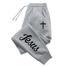 Cargar imagen en el visor de la galería, -JOGGER UNISEX DE JESÚS BELIEVE
