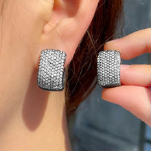 Cargar imagen en el visor de la galería, -ARETES CON ZIRCONIA
