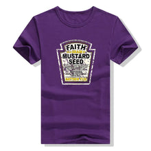 Load image into Gallery viewer, -CAMISETA MUJER FE COMO UN GRANO DE MOSTAZA
