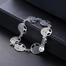 Load image into Gallery viewer, -BRAZALETE PLATA 925 ARBOL DE LA VIDA
