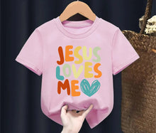 Cargar imagen en el visor de la galería, -CAMISETA JESUS LOVE ME
