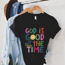 Cargar imagen en el visor de la galería, -CAMISETA DIOS ES BUENO
