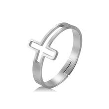 Cargar imagen en el visor de la galería, -ANILLO CON CRUZ
