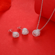 Load image into Gallery viewer, -CONJUNTO PLATA 925 NOVILLO
