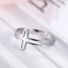 Cargar imagen en el visor de la galería, -ANILLO CON CRUZ
