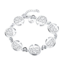 Load image into Gallery viewer, -BRAZALETE PLATA 925 ARBOL DE LA VIDA
