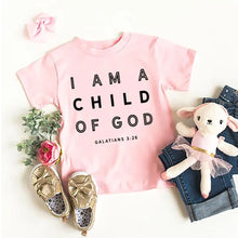 Cargar imagen en el visor de la galería, -CAMISETA NIÑO I AM CHILD OF GOD
