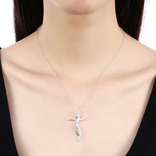 Load image into Gallery viewer, -CRUZ DE PLATA 925 ENTRELAZADA
