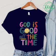 Cargar imagen en el visor de la galería, -CAMISETA DIOS ES BUENO
