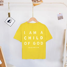 Cargar imagen en el visor de la galería, -CAMISETA NIÑO I AM CHILD OF GOD
