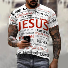 Cargar imagen en el visor de la galería, -CAMISETA JESUS 3D
